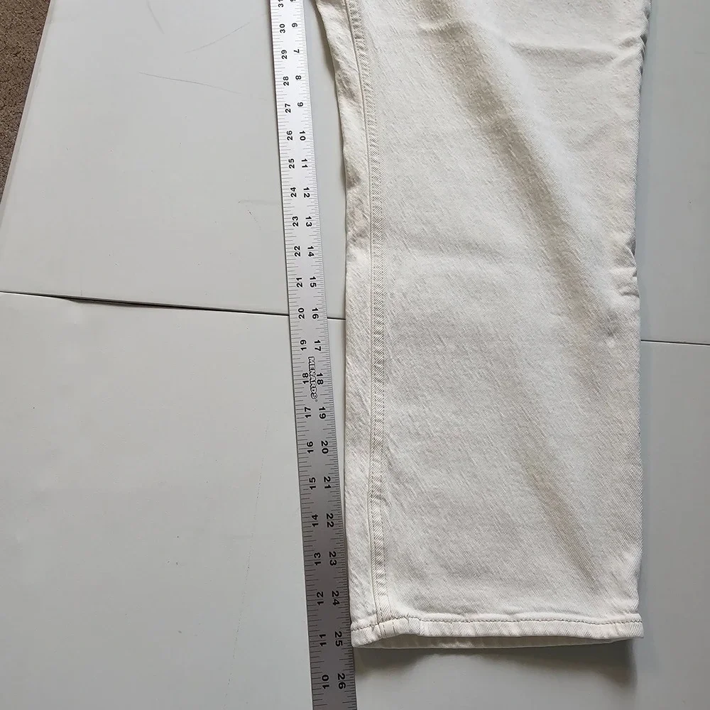 Abercrombie & Fitch Womens Jeans Ultra High Rise Ankle Straight Curve Love 35 20 - Picture 9 of 10